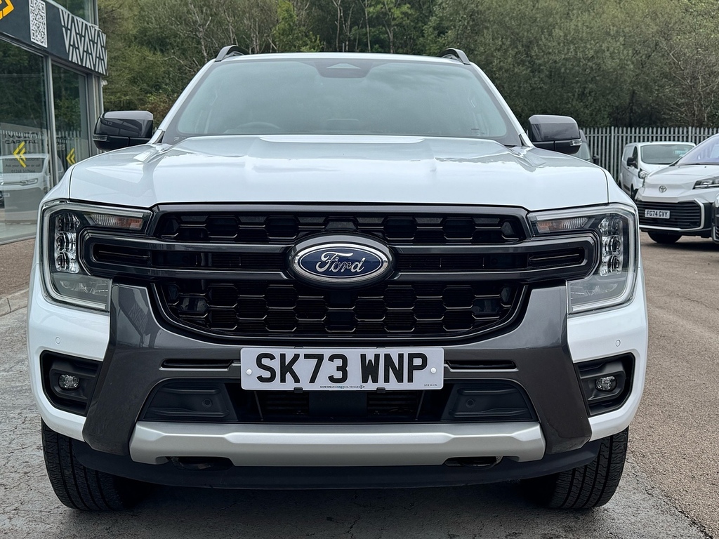 Ford Ranger 205Ps No Vat Wildtrak 4Wd With Adapt Cruise, White #6