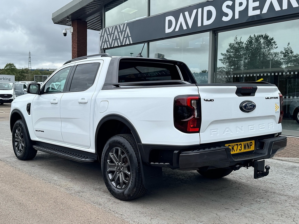 Ford Ranger 205Ps No Vat Wildtrak 4Wd With Adapt Cruise, White #4