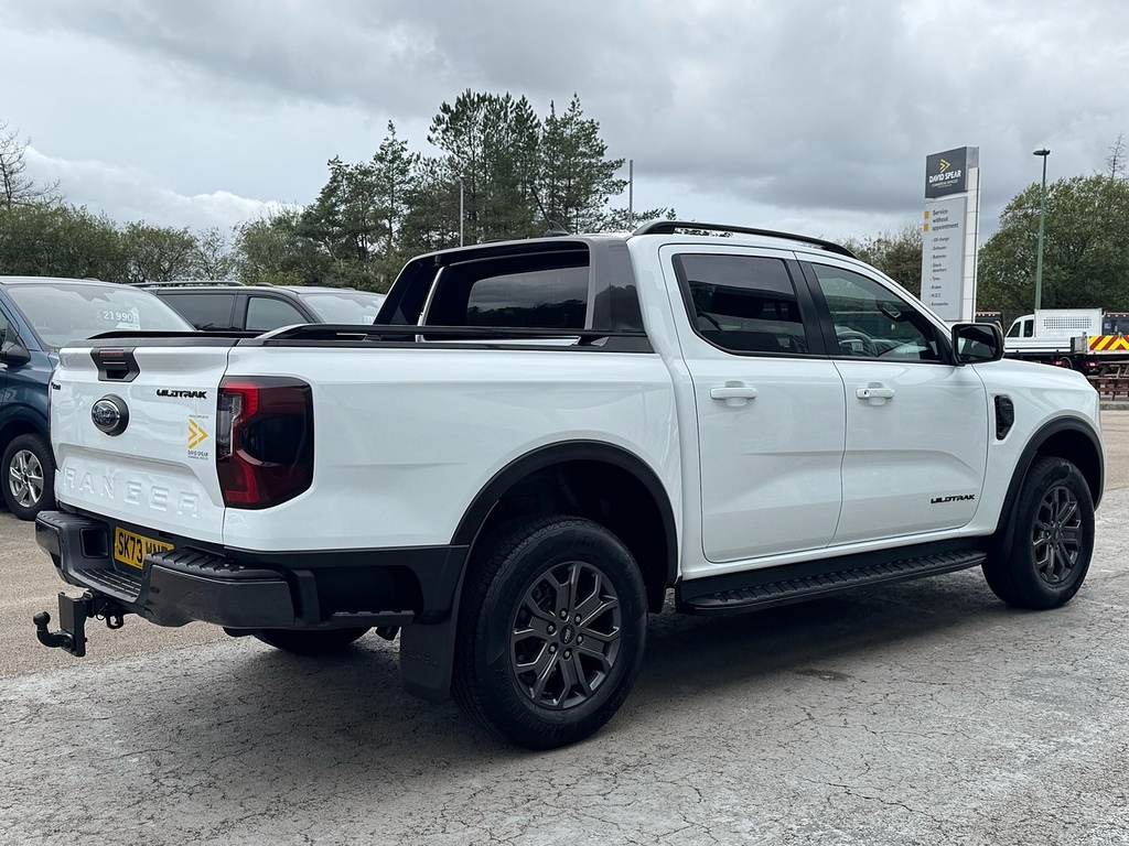 Ford Ranger 205Ps No Vat Wildtrak 4Wd With Adapt Cruise, White #2