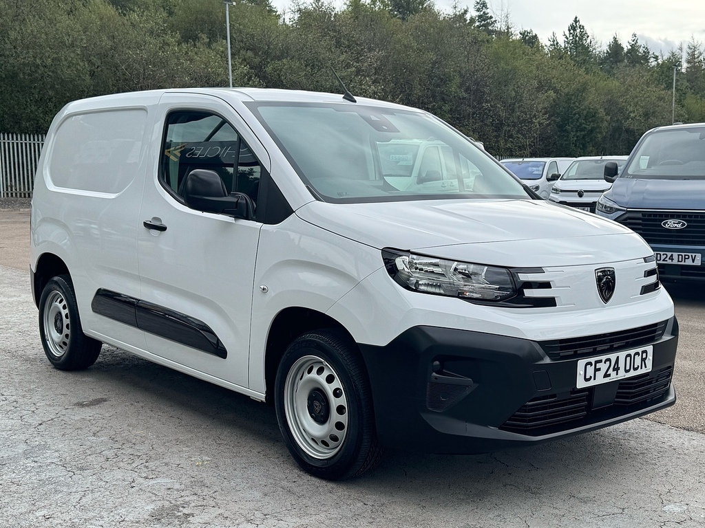 Peugeot Partner Hdi 100Ps 1000 Professional Swb With Air Con, Reve White #3