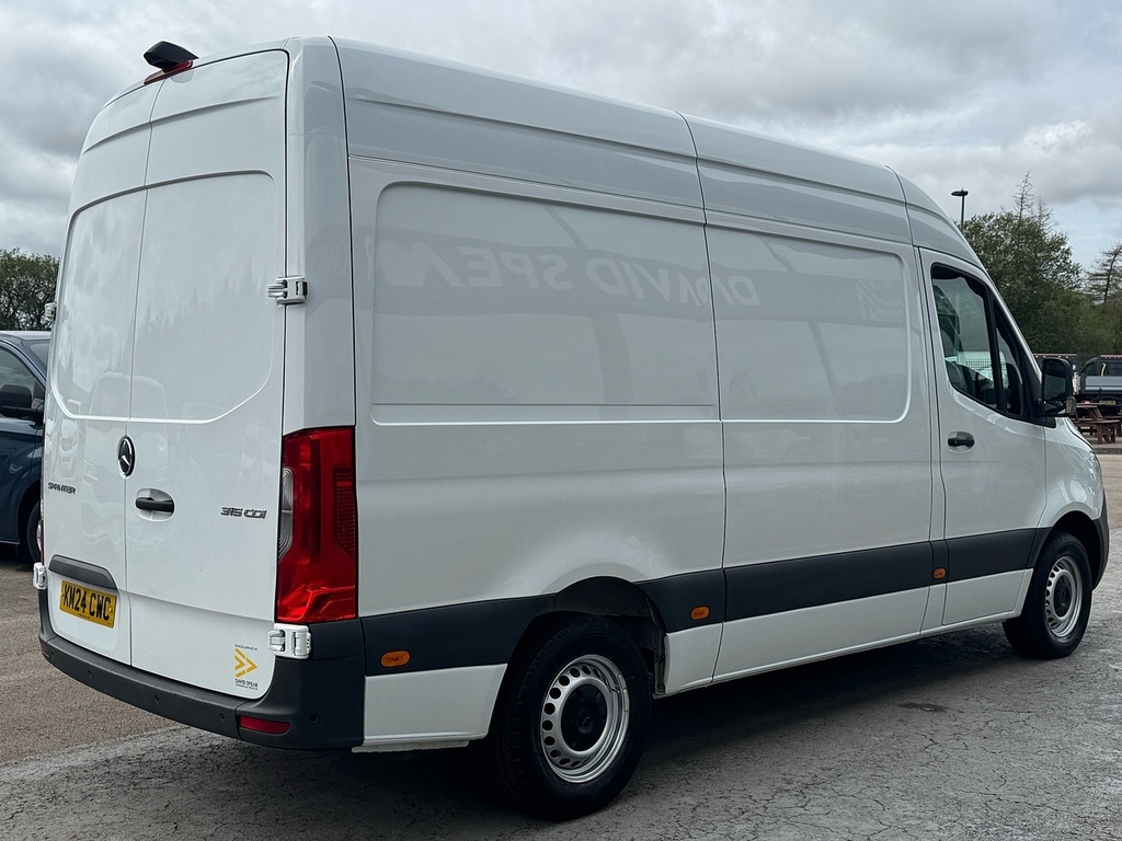 Mercedes-Benz Sprinter 315 Cdi Progressive L2 H2 Rwd 150Ps With Reverse C White #2