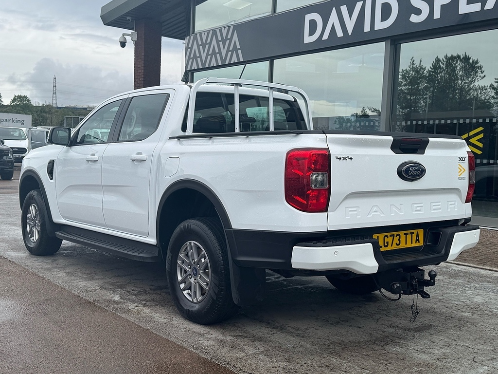 Ford Ranger Ecoblue Xlt 170Ps 4Wd With Air Con, Tow Pack And R White #4