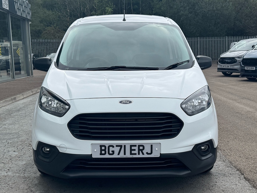 Ford Transit Courier Tdci Trend 75Ps With Air Con, Roof Beacon Revers White #6