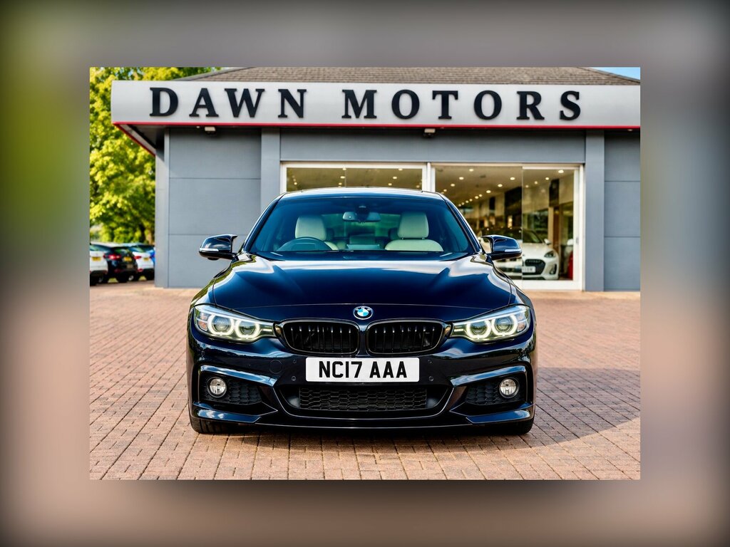 BMW 4 Series Gran Coupe 2.0 420I M Sport Xdrive Euro 6 Ss Black
