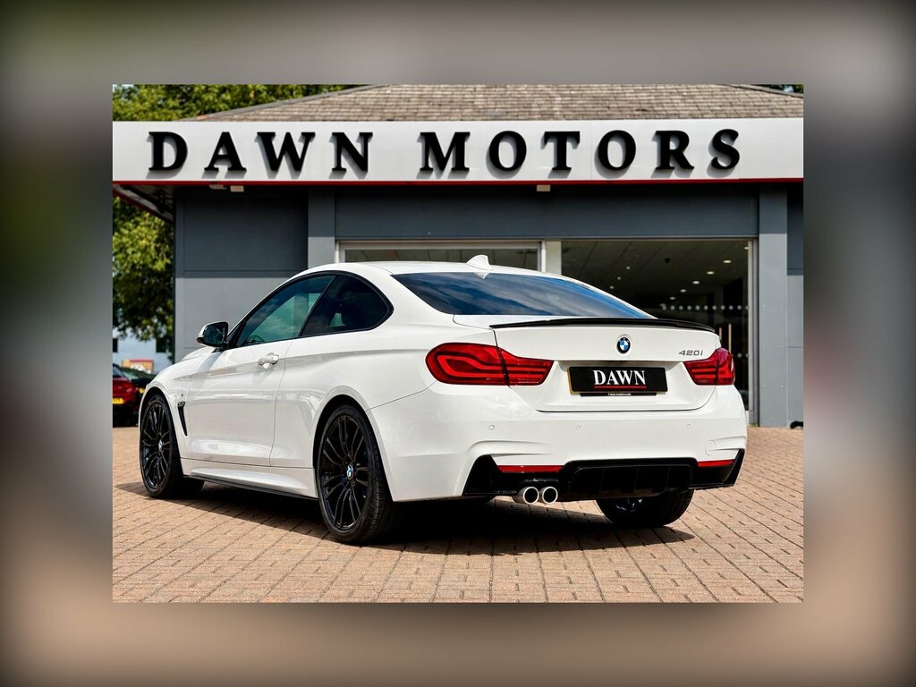 BMW 4 Series 2.0 420I M Sport Euro 6 Ss White #5