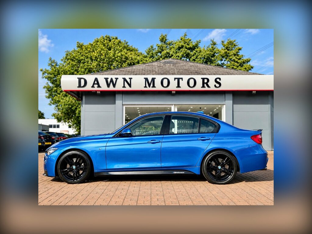 BMW 3 Series 3.0 330D M Sport Euro 6 Ss Blue #2