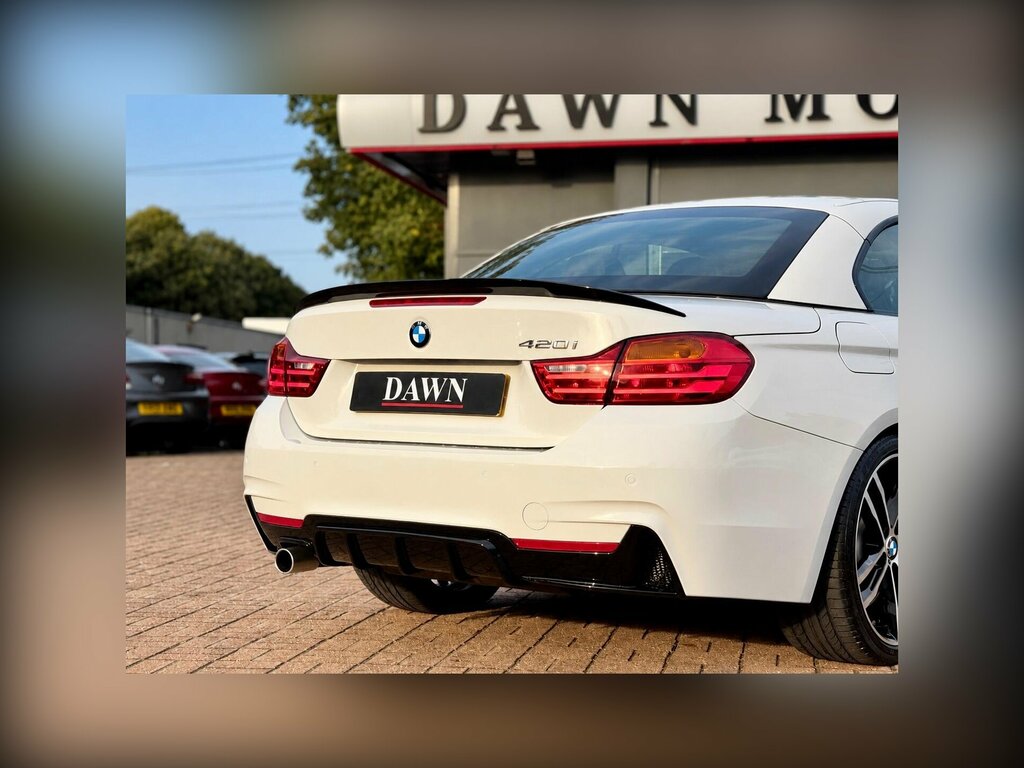 BMW 4 Series 420D M Sport Black #10