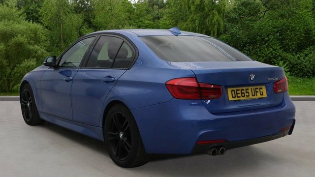 BMW 3 Series 2.0 320D M Sport OE65UFG Blue #4