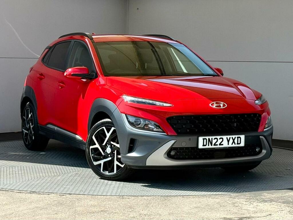 Hyundai Kona 1.6 H-gdi Premium Hybrid Dct 141 Ps Full Red