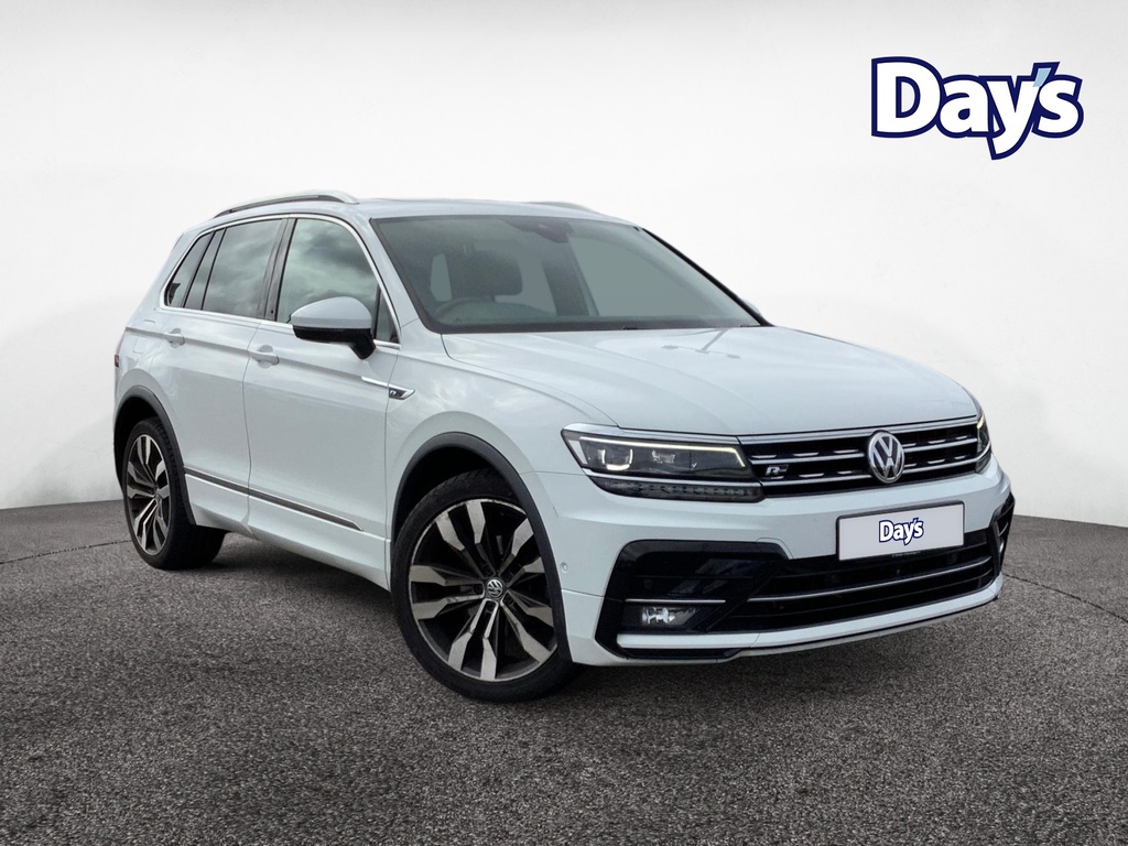 Volkswagen Tiguan 2.0 Tdi R-line Tech Suv Dsg 4Motion Eur White