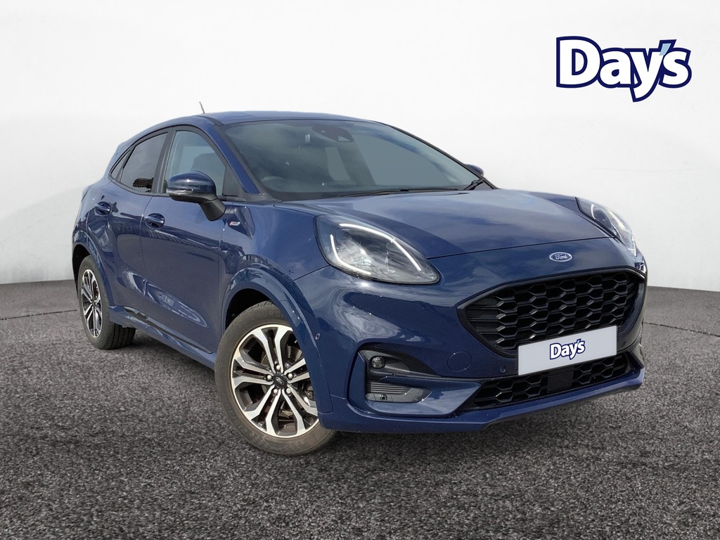Ford Puma 1.0T Ecoboost Mhev St-line Suv E Blue