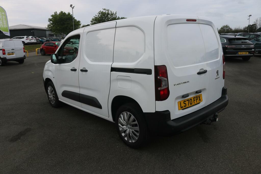 Peugeot Partner 1.2 1000 Puretech Professional Standard Panel Van White #5