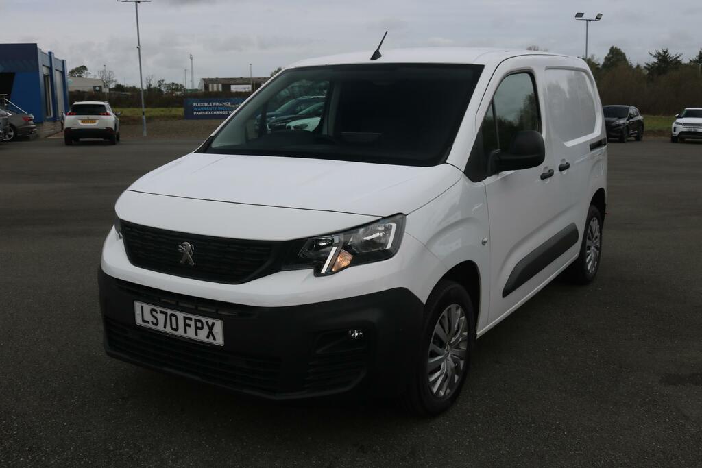Peugeot Partner 1.2 1000 Puretech Professional Standard Panel Van White #3
