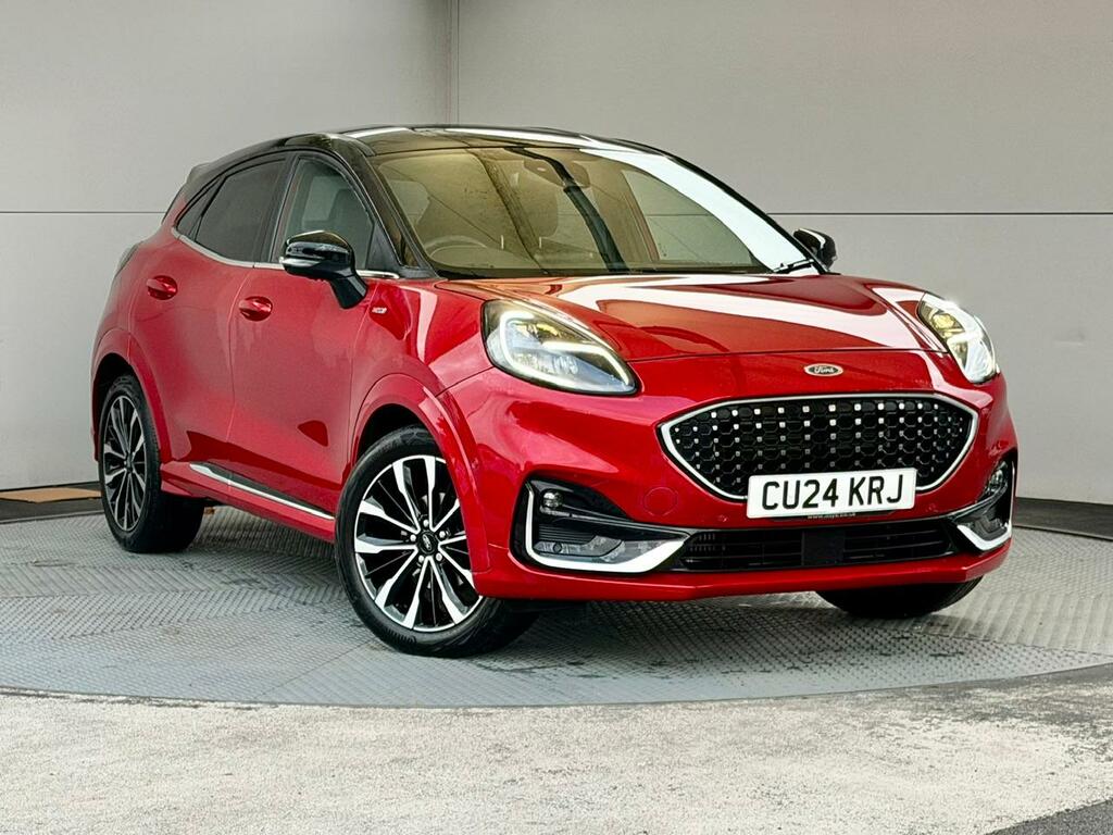 Ford Puma 1.0T Ecoboost St-line Vignale Dct155 Ps Full D Red