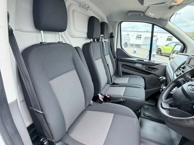 Ford Transit Custom 2.0 320 Ecoblue Leader Crew Van L1 H1 Euro 6 Ss White #11