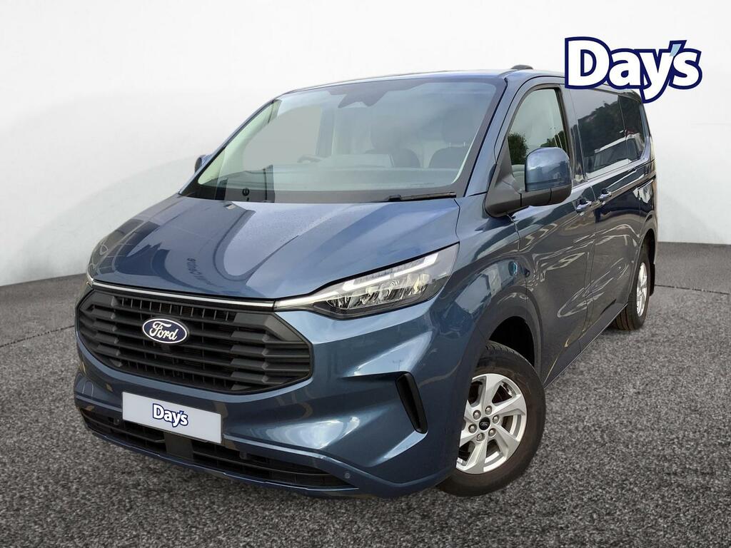 Ford Transit Custom 300 Limited L2 H1 Lwb 2.0 Ecoblue 136Ps Black #1