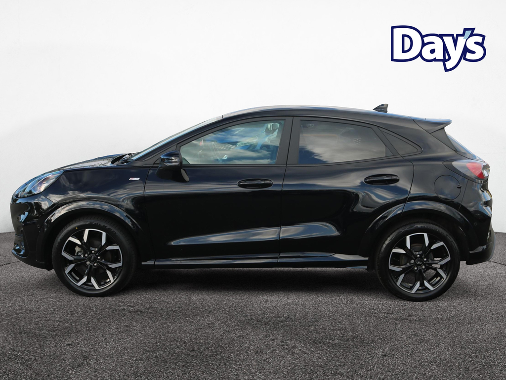 Ford Puma 1.0T Ecoboost Mhev St-line X Suv Hybrid Black #4