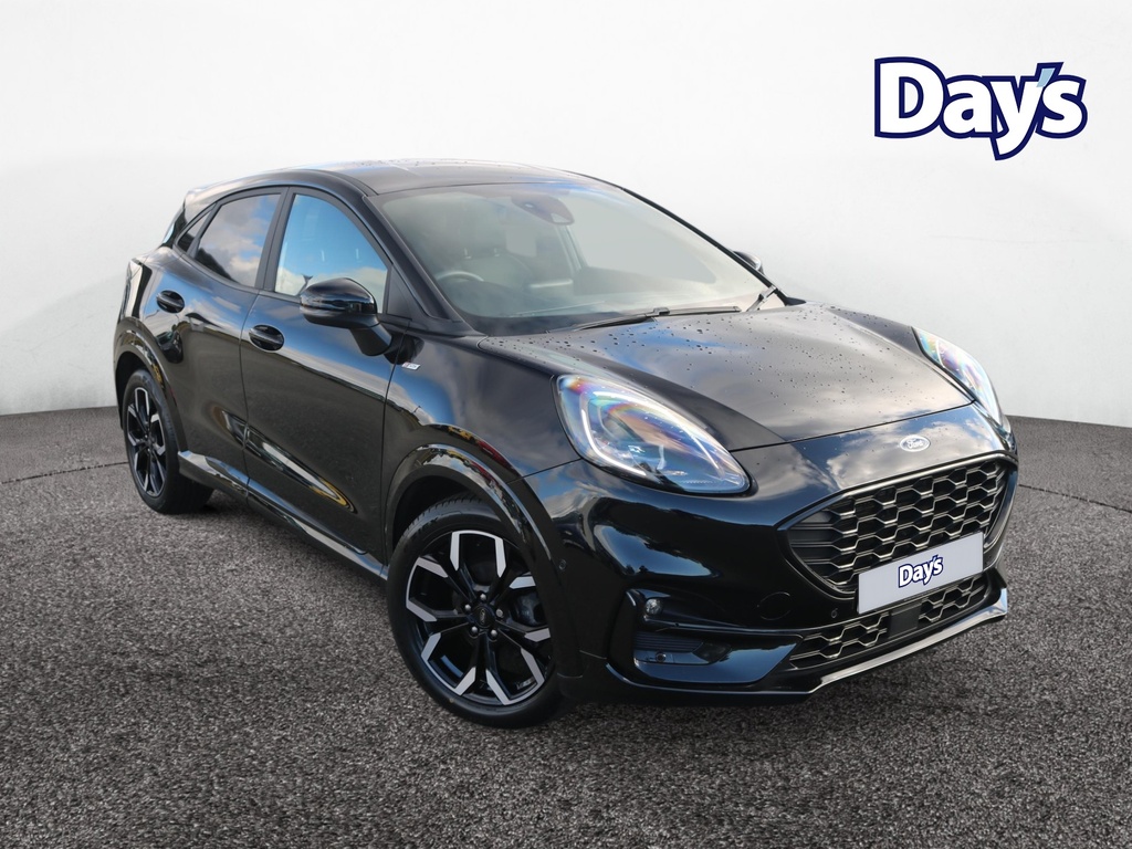 Ford Puma 1.0T Ecoboost Mhev St-line X Suv Hybrid Black
