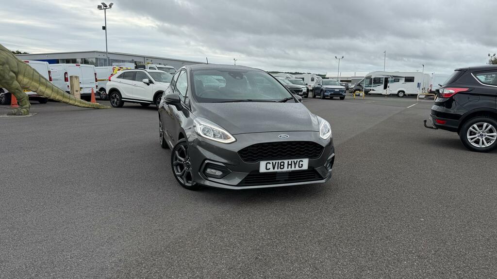Ford Fiesta 1.0 Ecoboost St-line Silver #1