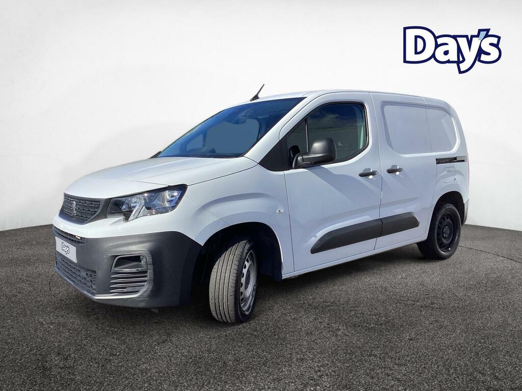 Peugeot Partner 1.5 Bluehdi 1000 Professional Premium Standard P White #2