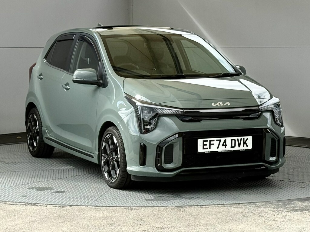 Kia Picanto 1.2 Gt-line S Amt 77 Bhp Full Service Hi Green #2
