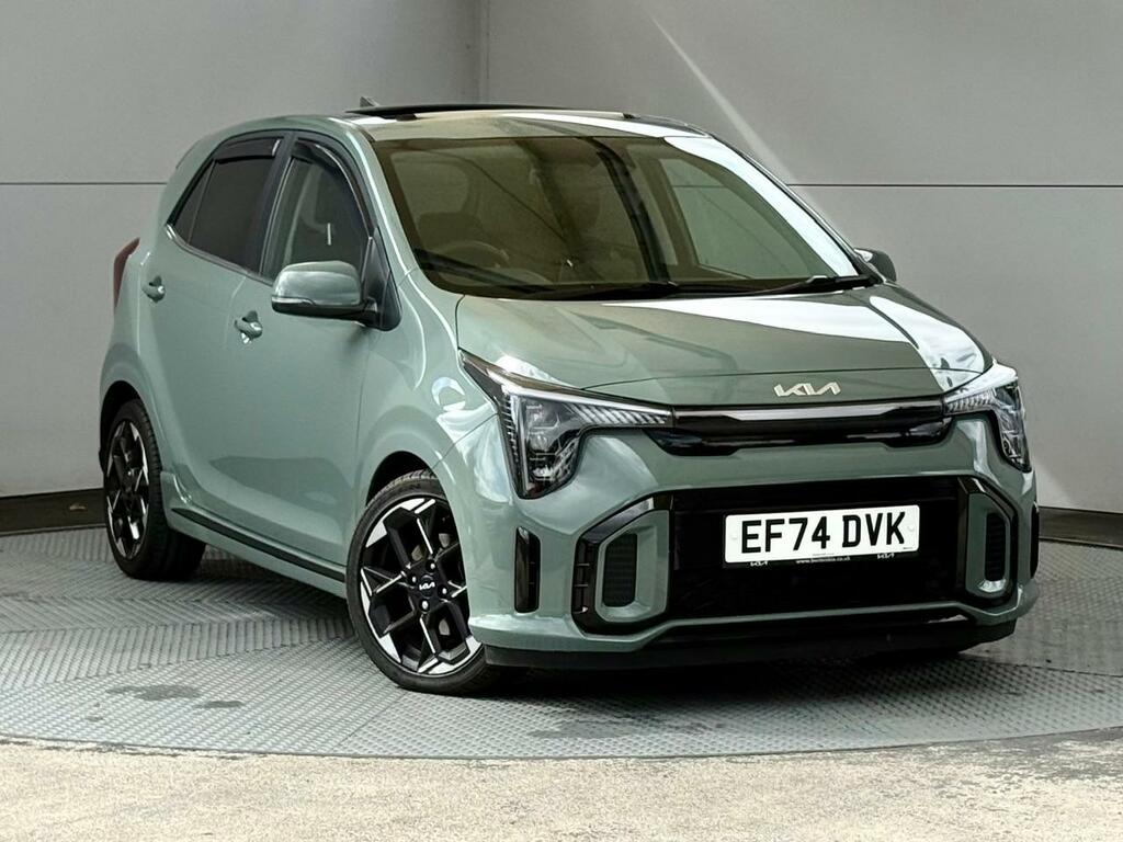 Kia Picanto 1.2 Gt-line S Amt 77 Bhp Full Service Hi Green