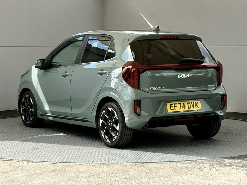 Kia Picanto 1.2 Gt-line S Amt 77 Bhp Full Service Hi Green #6