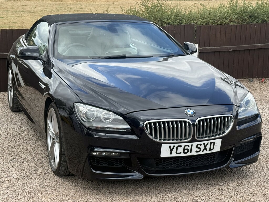 BMW 6 Series 4.4 650I M Sport Convertible Black #6
