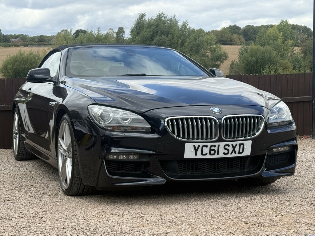 BMW 6 Series 4.4 650I M Sport Convertible Black #5