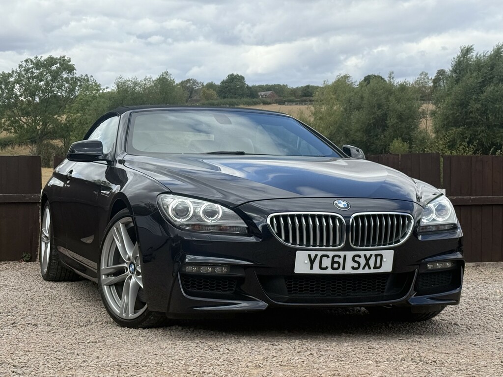 BMW 6 Series 4.4 650I M Sport Convertible Black