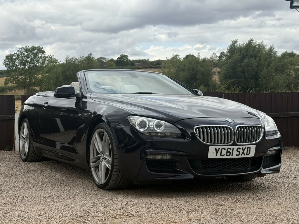 BMW 6 Series 4.4 650I M Sport Convertible Black #4