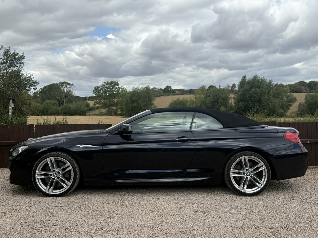 BMW 6 Series 4.4 650I M Sport Convertible Black #2