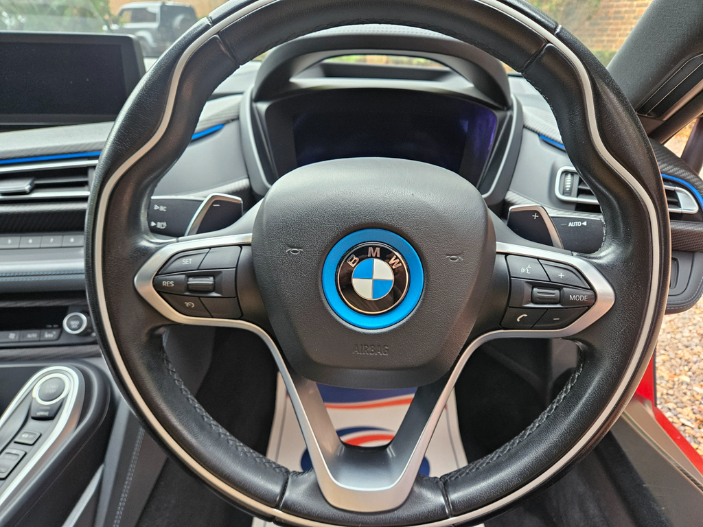 BMW i8 I8 Coupe White #22