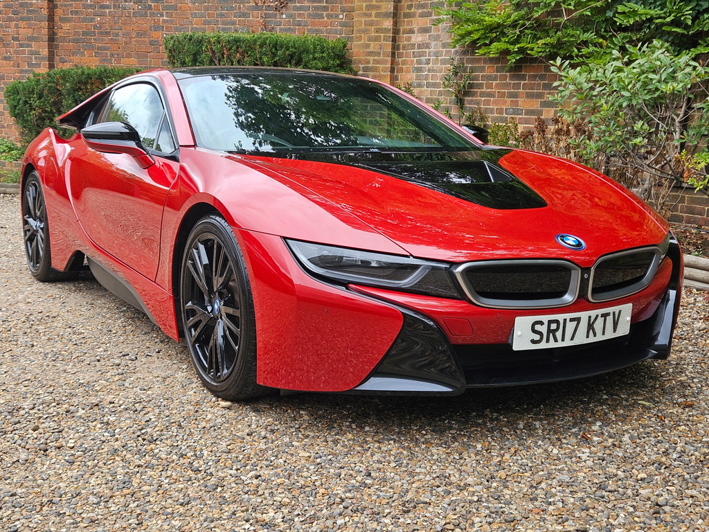 BMW i8 I8 Coupe White #7