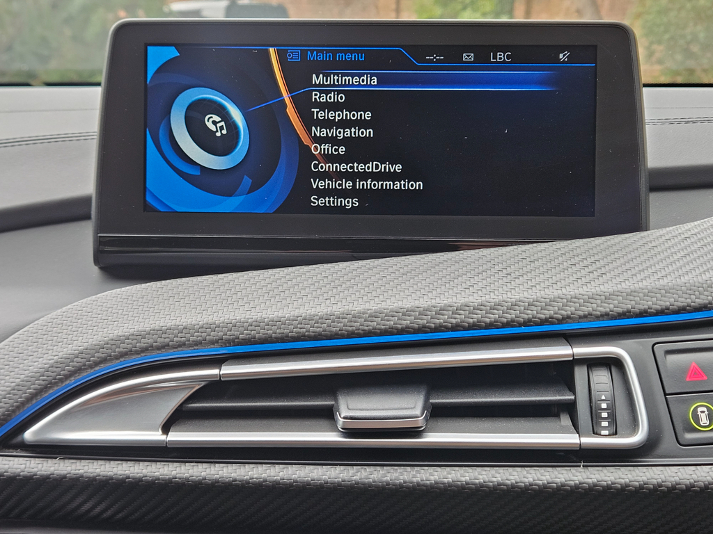 BMW i8 I8 Coupe White #25