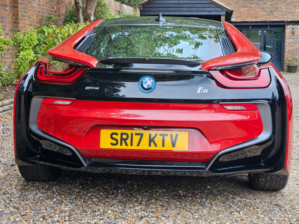 BMW i8 I8 Coupe White #13