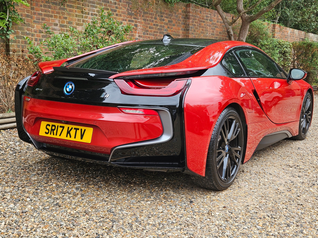 BMW i8 I8 Coupe White #12