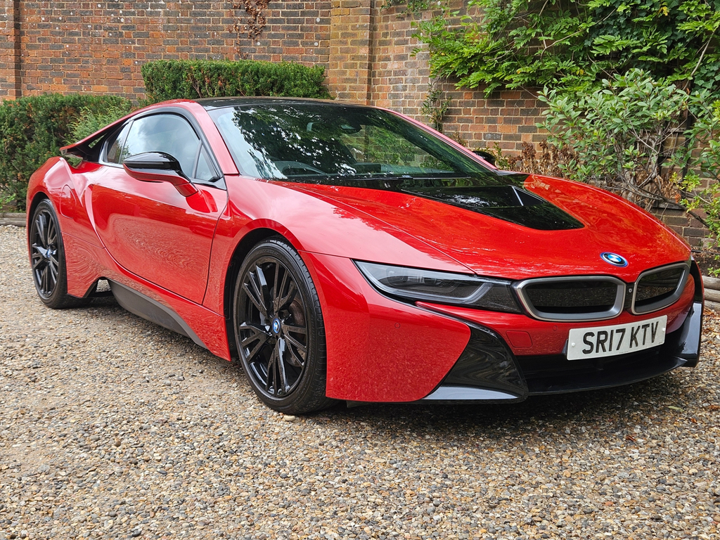 BMW i8 I8 Coupe White #8