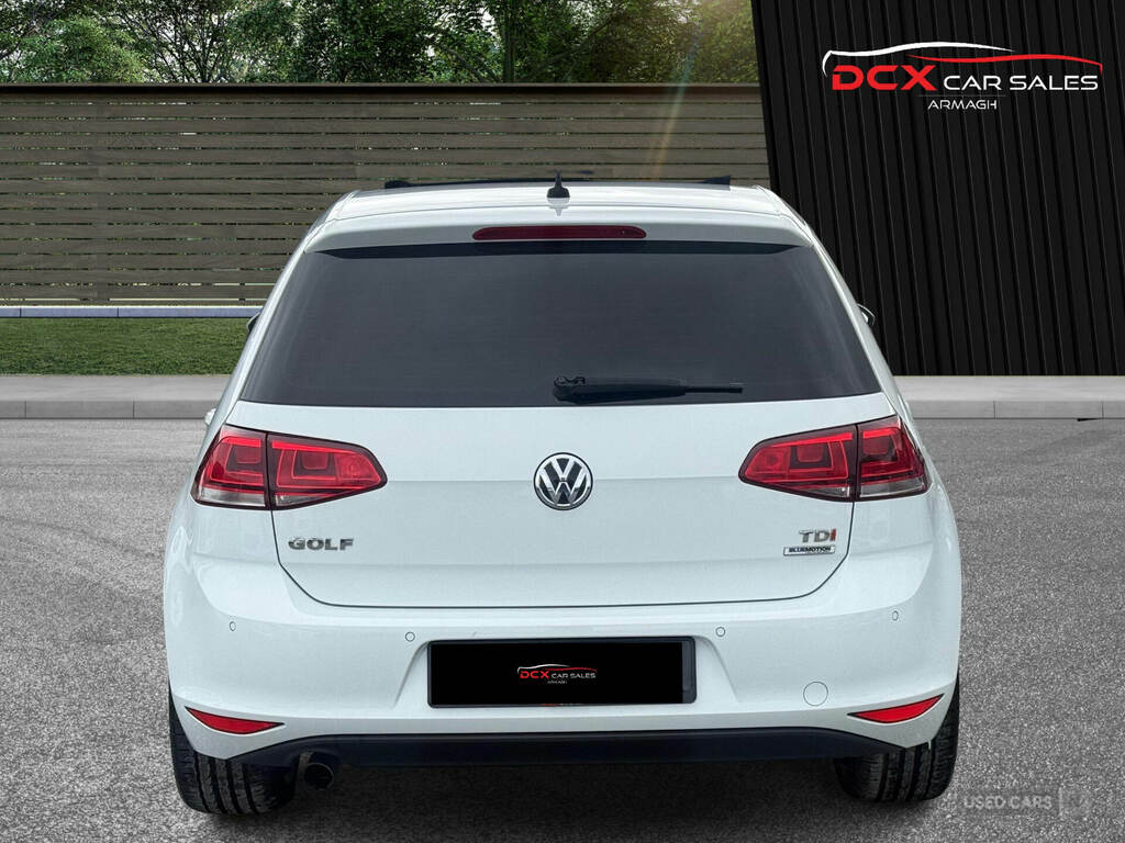 Volkswagen Golf Hatchback Blue #5