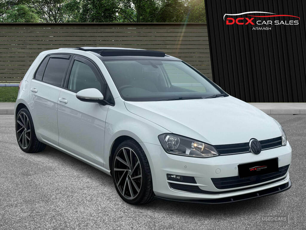 Volkswagen Golf Hatchback Blue #12