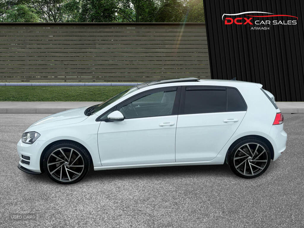 Volkswagen Golf Hatchback Blue #7