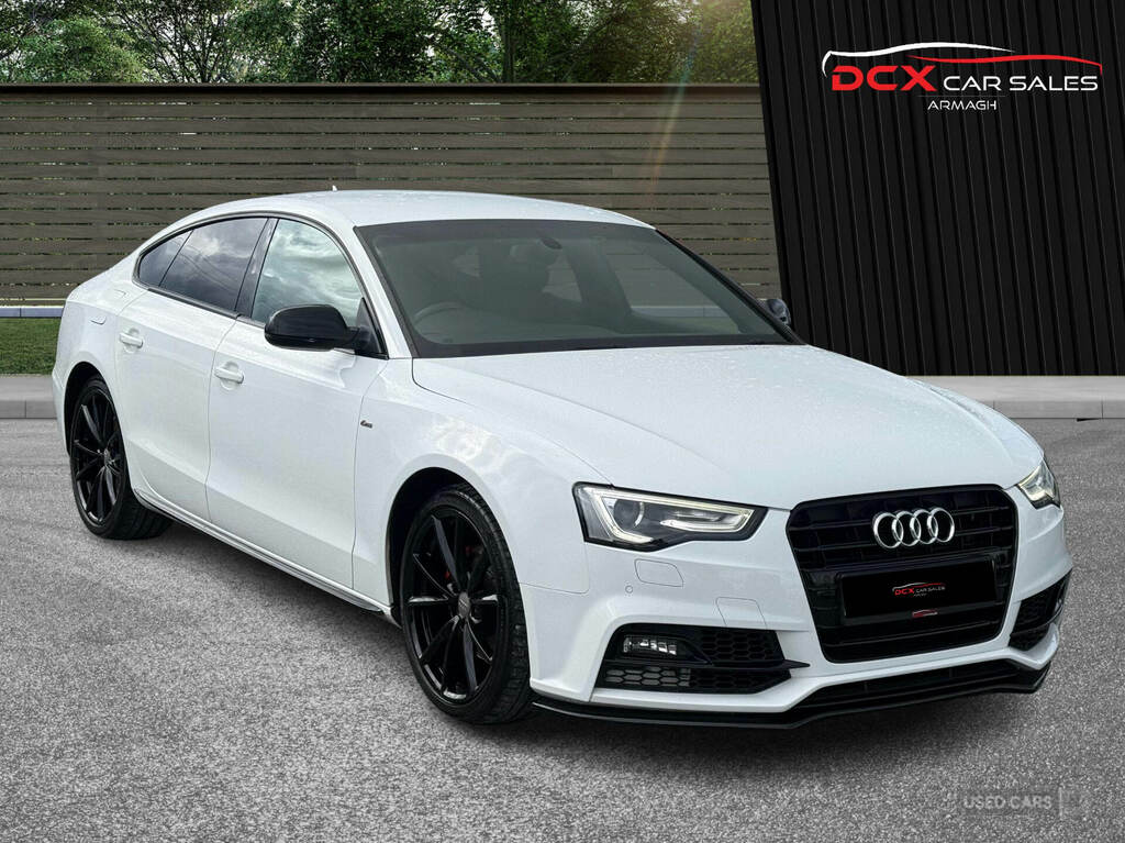 Audi A5 2.0 Tdi 190 Black Edition Plus 5 Seat White