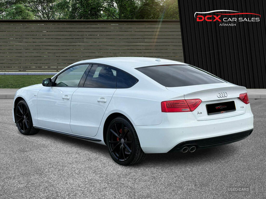 Audi A5 2.0 Tdi 190 Black Edition Plus 5 Seat White #5