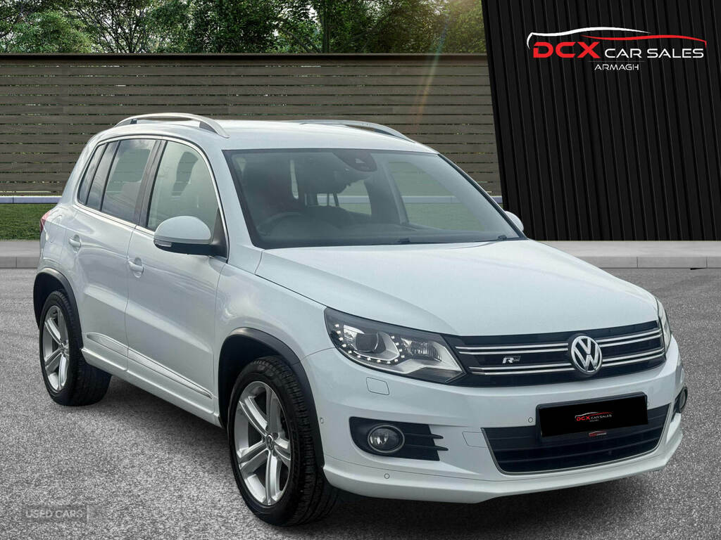 Volkswagen Tiguan 2.0 Tdi Bluemotion Tech R-line Edition 150 White #2