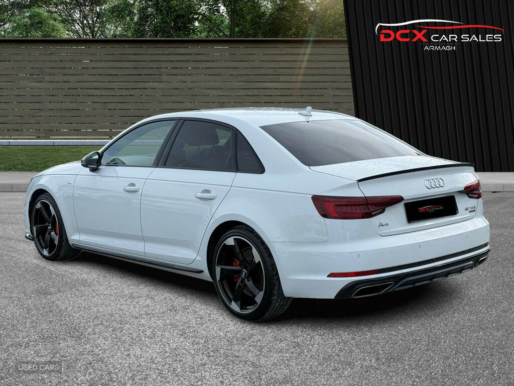 Audi A4 40 Tdi Quattro Black Edition S Tronic White #6
