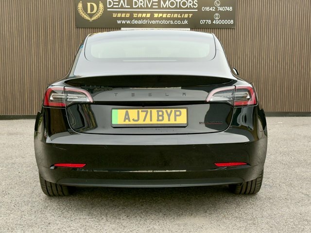 Tesla Model 3 2022 Dual Motor Long Range Saloon A AJ71BYP Black #6