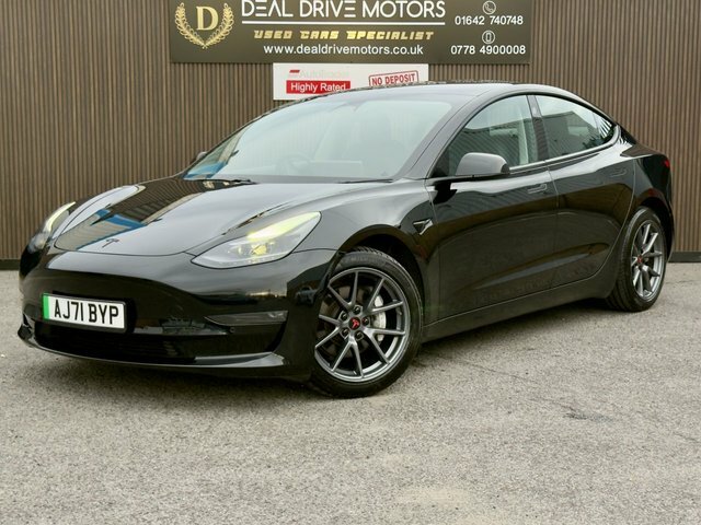 Tesla Model 3 2022 Dual Motor Long Range Saloon A AJ71BYP Black #3