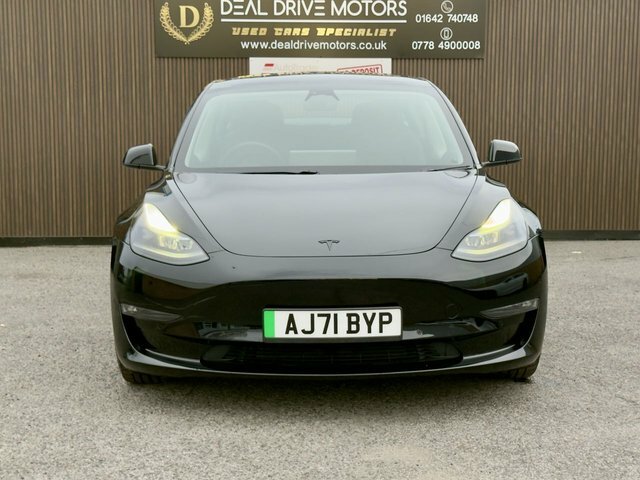 Tesla Model 3 2022 Dual Motor Long Range Saloon A AJ71BYP Black #2
