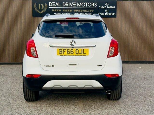 Vauxhall Mokka X 2016 1.6 Cdti Design Nav Suv Eur White #6