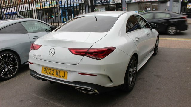 Mercedes-Benz CLA Class Cla200 Amg Line Premium White #4